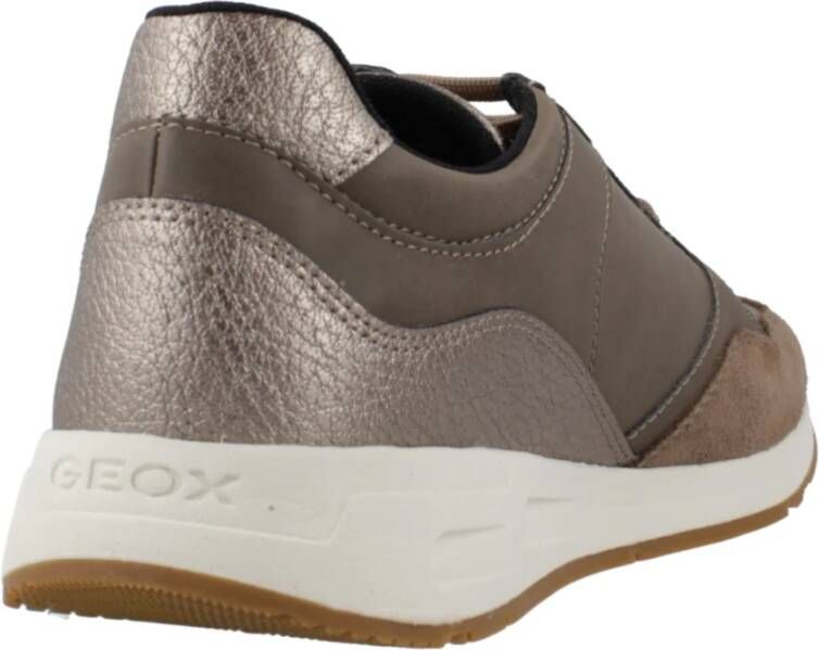 Geox Stijlvolle Sneakers voor dagelijks gebruik Brown Dames