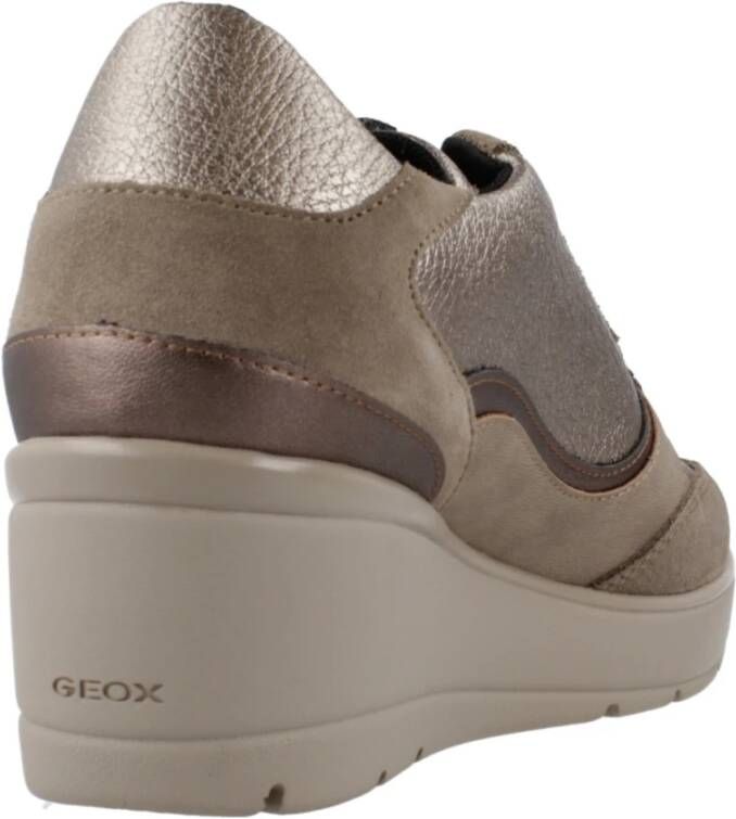 Geox Stijlvolle Sneakers voor dagelijks gebruik Brown Dames