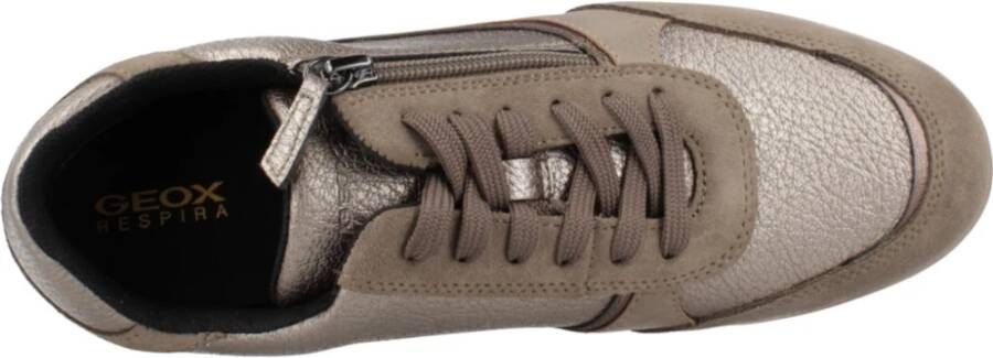 Geox Stijlvolle Sneakers voor dagelijks gebruik Brown Dames