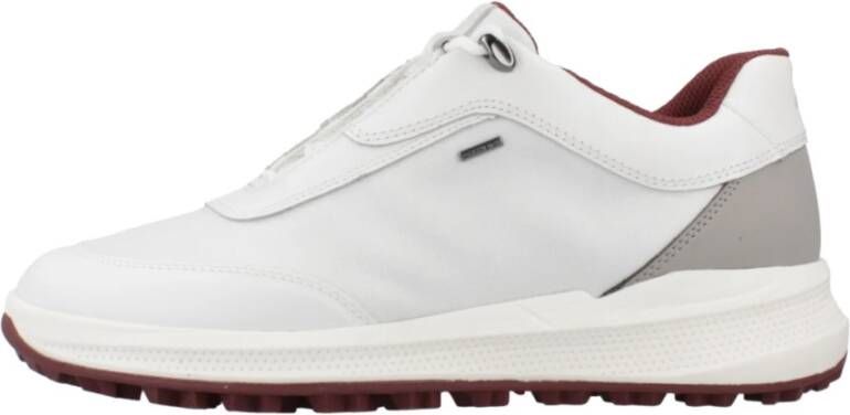 Geox Stijlvolle Sneakers voor dagelijks gebruik White Dames