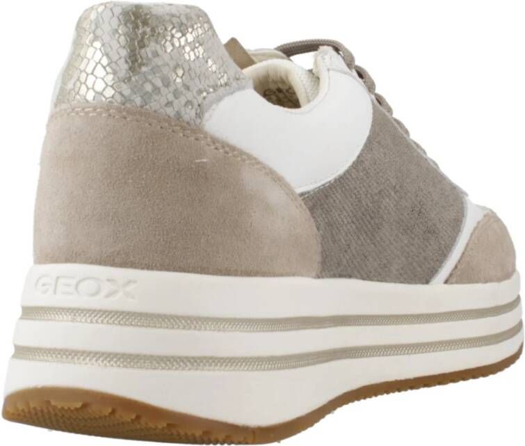 Geox Stijlvolle Sneakers voor Mannen Brown Dames