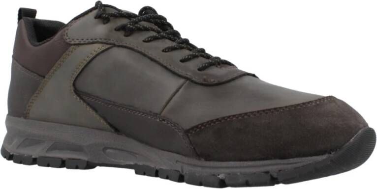 Geox Stijlvolle Sneakers voor Mannen Brown Heren