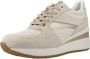 Geox Stijlvolle Sneakers voor Mannen en Vrouwen Beige Dames - Thumbnail 3