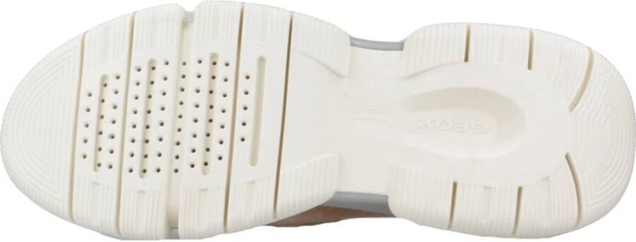 Geox Stijlvolle Sneakers voor Mannen en Vrouwen Beige Dames