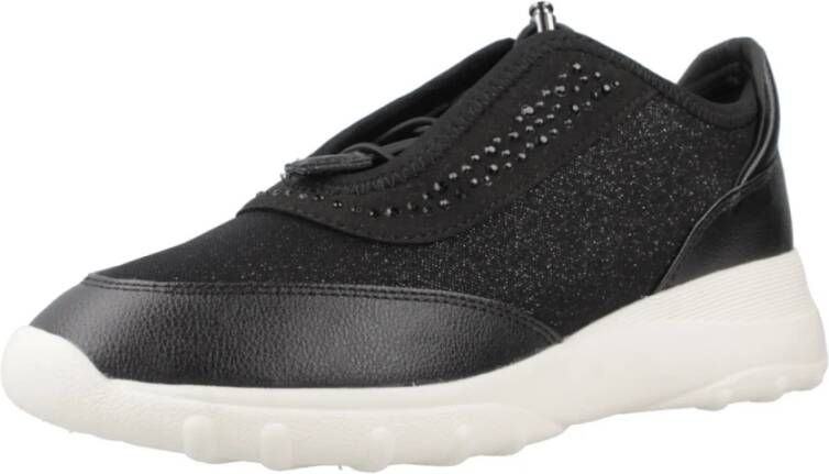 Geox Stijlvolle Sneakers voor Mannen en Vrouwen Black Dames