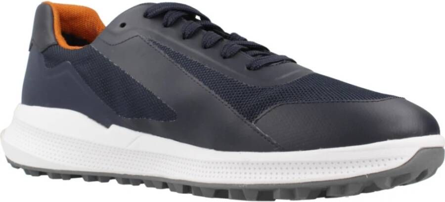 Geox Stijlvolle Sneakers voor Mannen en Vrouwen Blue Heren