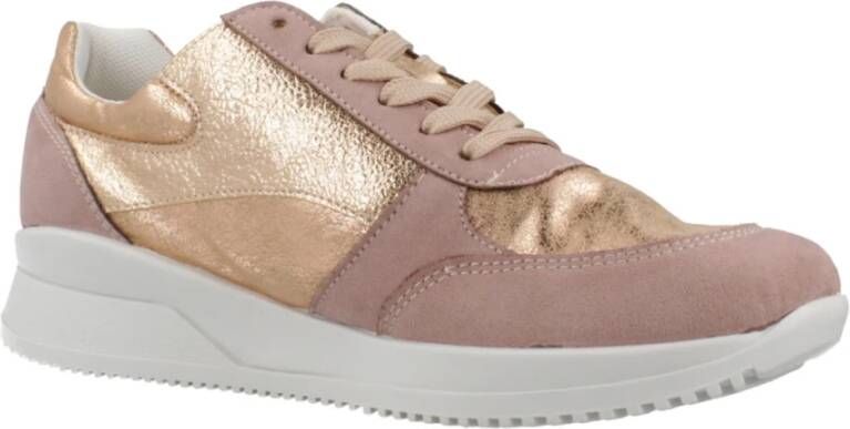 Geox Stijlvolle Sneakers voor Mannen en Vrouwen Pink Dames