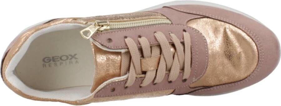 Geox Stijlvolle Sneakers voor Mannen en Vrouwen Pink Dames