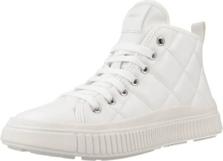 Geox Stijlvolle Sneakers voor Mannen en Vrouwen White Dames