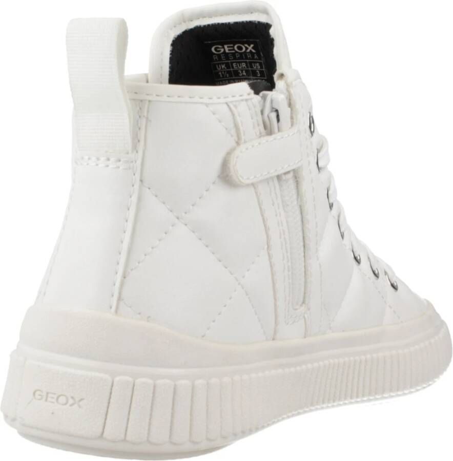 Geox Stijlvolle Sneakers voor Mannen en Vrouwen White Dames