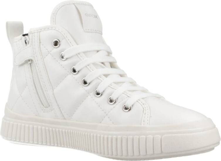 Geox Stijlvolle Sneakers voor Mannen en Vrouwen White Dames