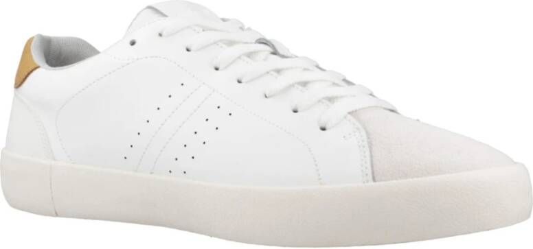 Geox Stijlvolle Sneakers voor Mannen en Vrouwen White Heren