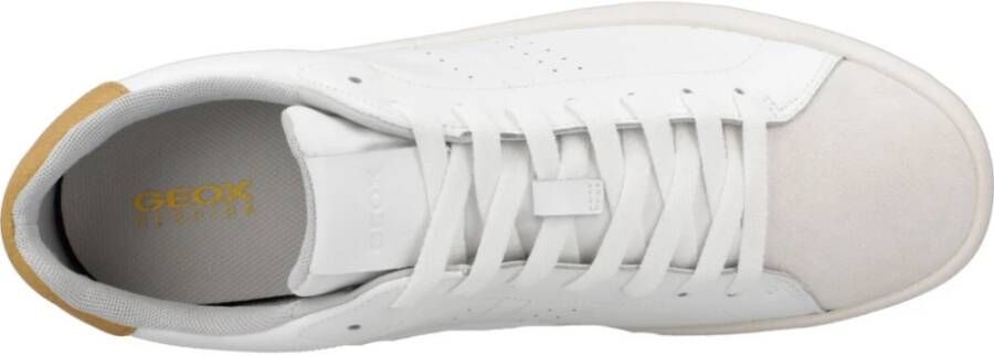 Geox Stijlvolle Sneakers voor Mannen en Vrouwen White Heren