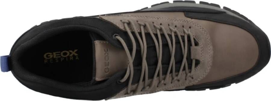 Geox Stijlvolle Sneakers voor Mannen Gray Heren