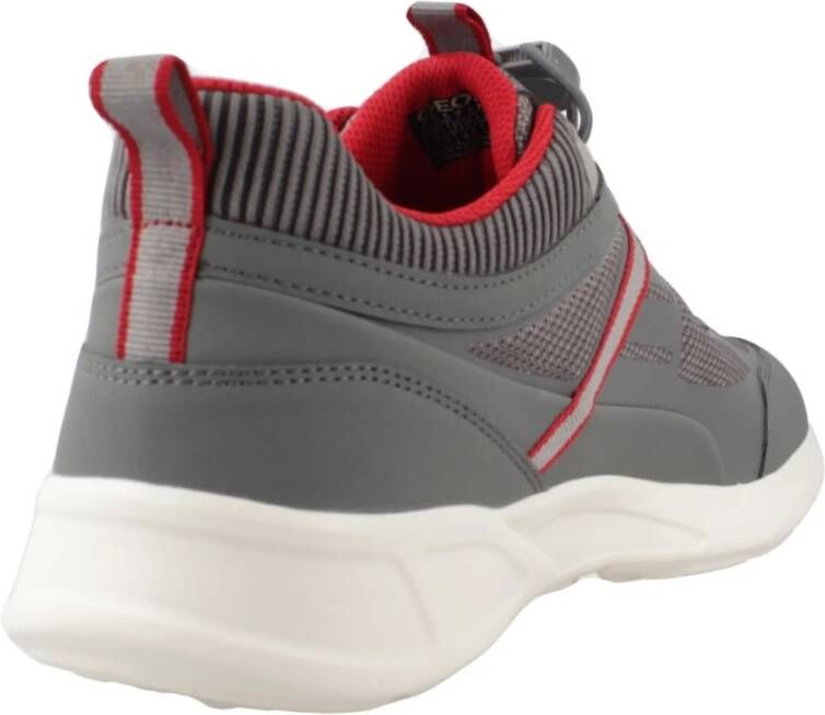 Geox Stijlvolle Sneakers voor Mannen Gray Heren