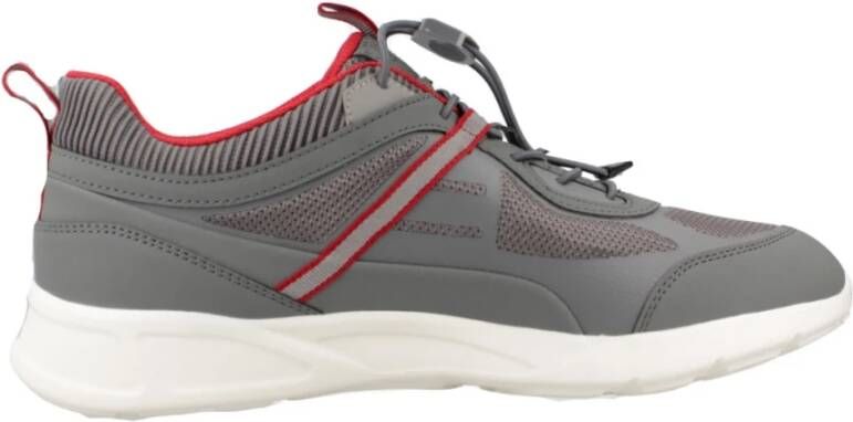 Geox Stijlvolle Sneakers voor Mannen Gray Heren