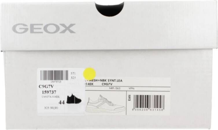 Geox Stijlvolle Sneakers voor Mannen Gray Heren