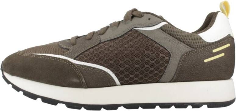 Geox Stijlvolle Sneakers voor Mannen Green Heren