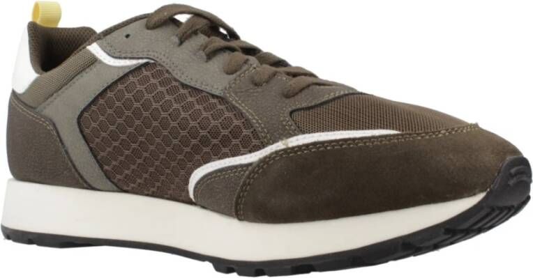 Geox Stijlvolle Sneakers voor Mannen Green Heren