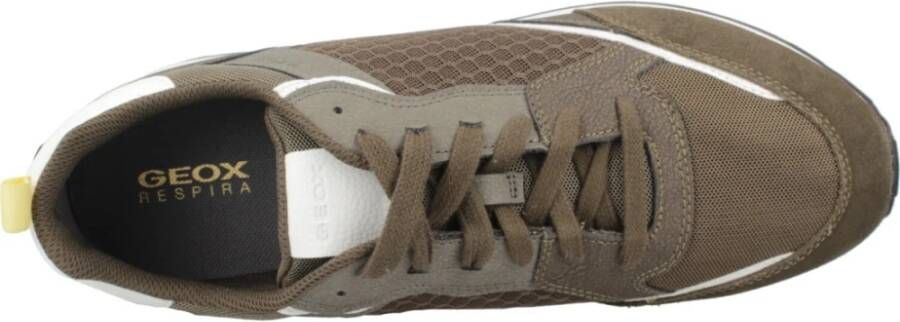 Geox Stijlvolle Sneakers voor Mannen Green Heren