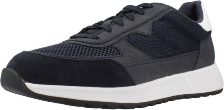 Geox Stijlvolle Sneakers voor Mannen in Molveno Blue Heren