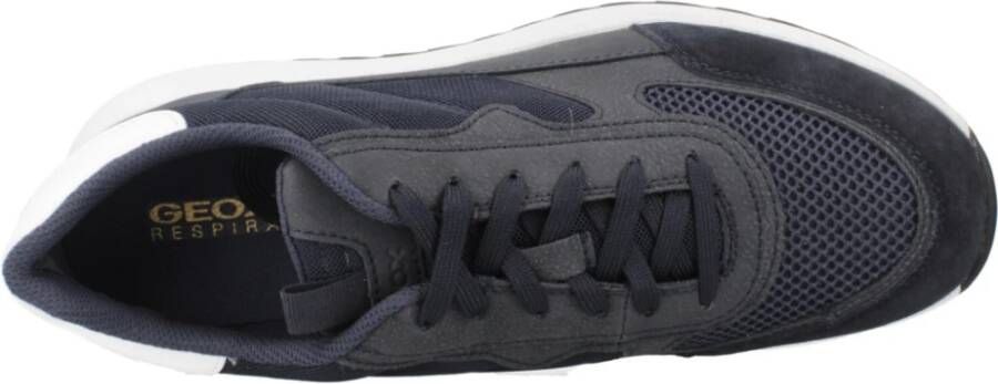 Geox Stijlvolle Sneakers voor Mannen in Molveno Blue Heren