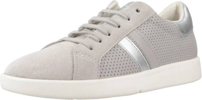 Geox Stijlvolle Sneakers voor Mannen Meleda Gray Dames