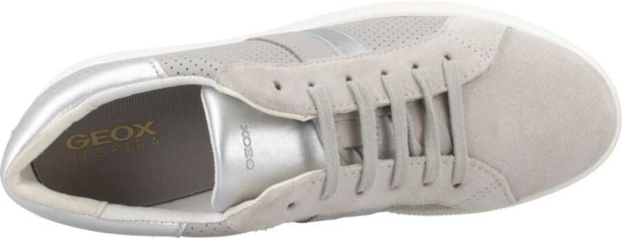 Geox Stijlvolle Sneakers voor Mannen Meleda Gray Dames