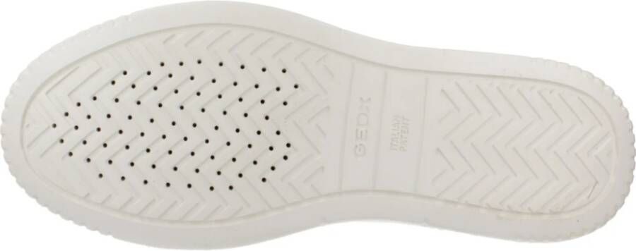 Geox Stijlvolle Sneakers voor Mannen White Heren