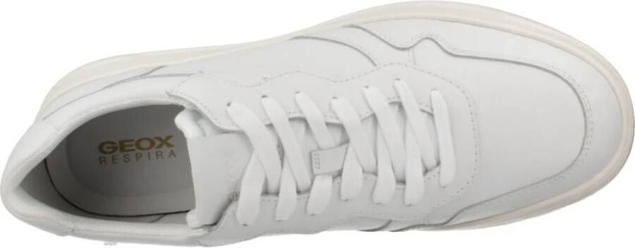 Geox Stijlvolle Sneakers voor Mannen White Heren