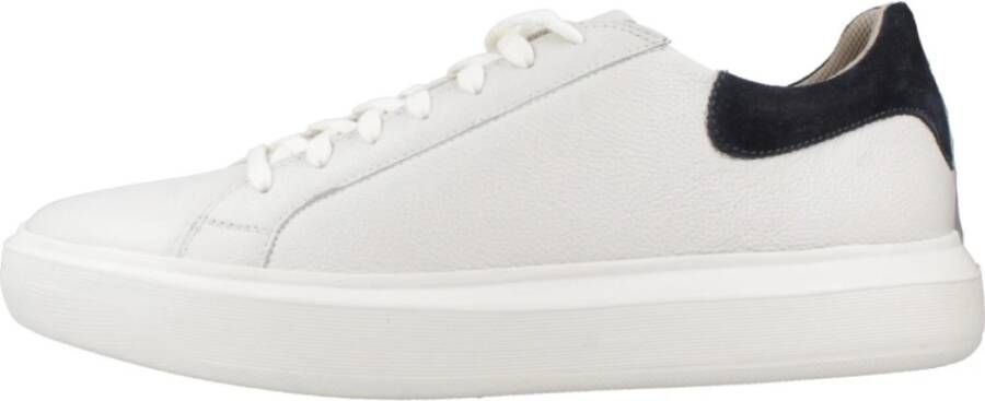 Geox Stijlvolle Sneakers voor Mannen White Heren