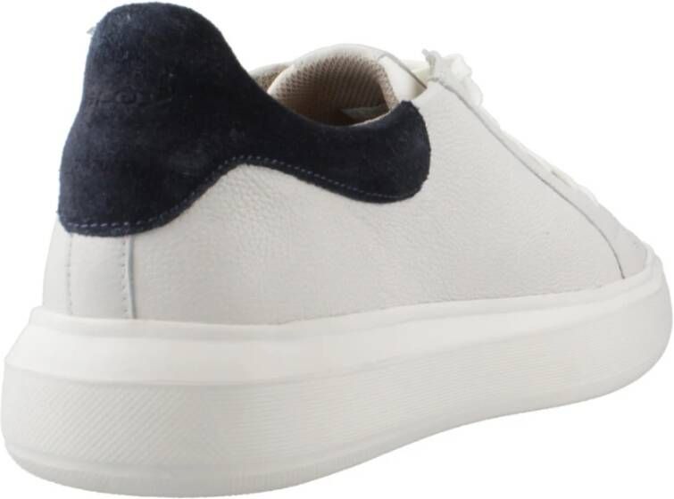 Geox Stijlvolle Sneakers voor Mannen White Heren