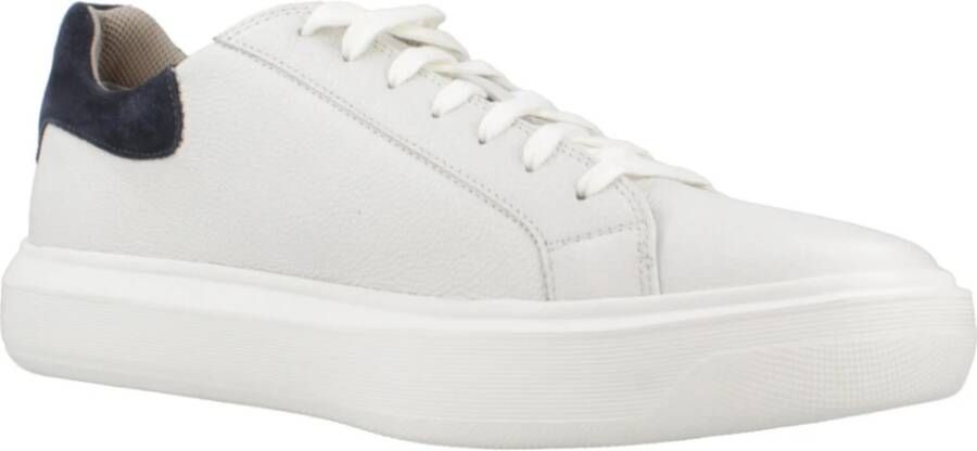 Geox Stijlvolle Sneakers voor Mannen White Heren