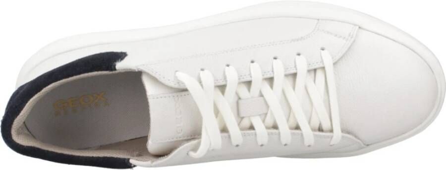 Geox Stijlvolle Sneakers voor Mannen White Heren