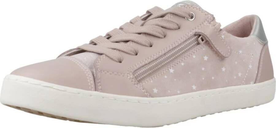 Geox Stijlvolle Sneakers voor Meisjes Pink Dames