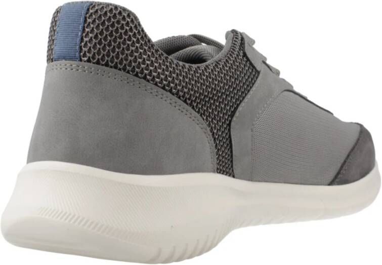 Geox Stijlvolle Sneakers voor Stadsleven Gray Heren