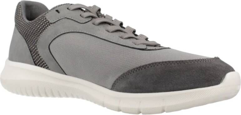 Geox Stijlvolle Sneakers voor Stadsleven Gray Heren