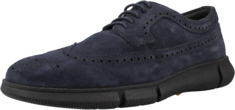 Geox Stijlvolle Sneakers voor Stedelijke Stijl Blue Dames