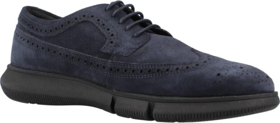 Geox Stijlvolle Sneakers voor Stedelijke Stijl Blue Dames