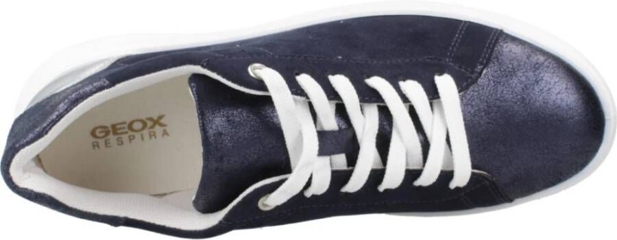 Geox Stijlvolle Sneakers voor Trendy Looks Blue Dames