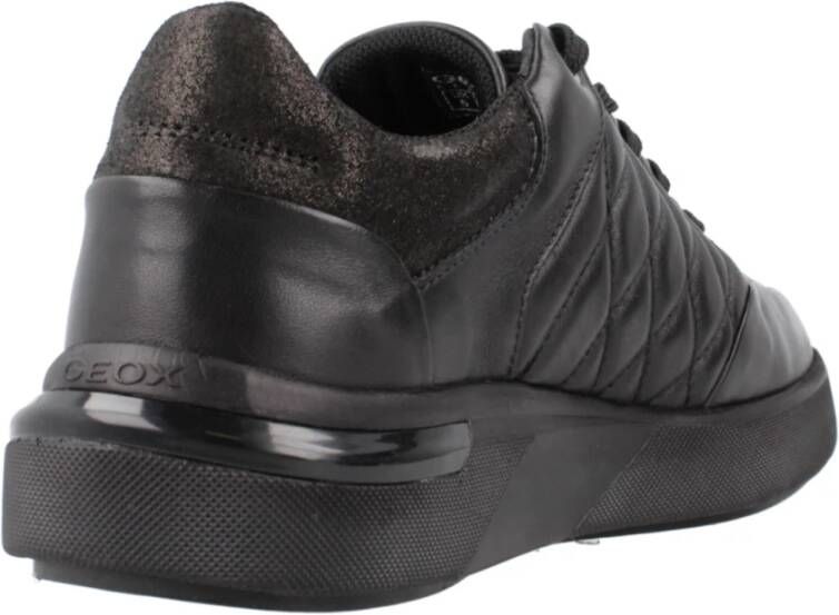 Geox Stijlvolle Sneakers voor Vrouwen Black Dames