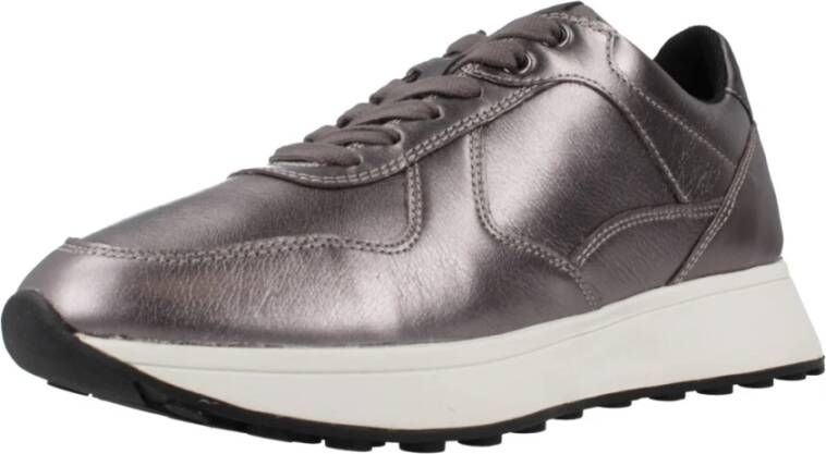 Geox Stijlvolle Sneakers voor Vrouwen Gray Dames