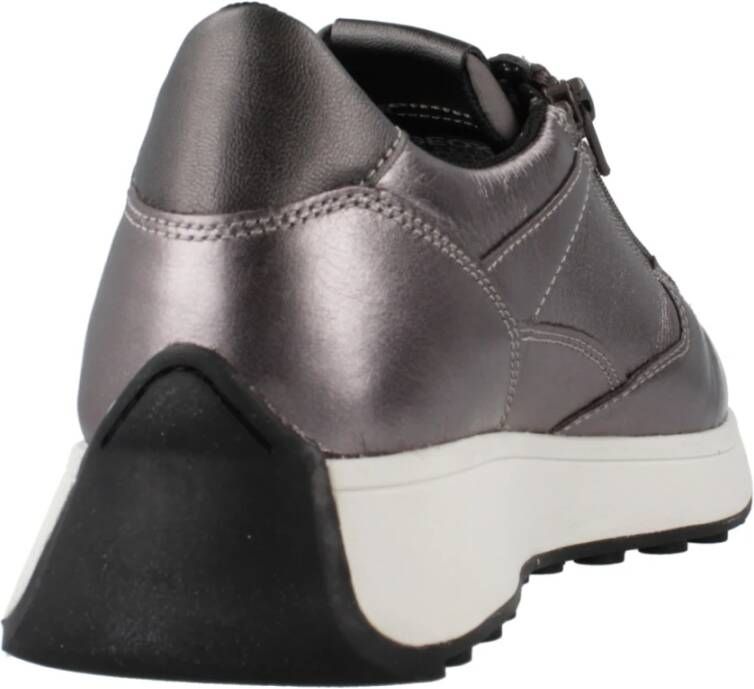 Geox Stijlvolle Sneakers voor Vrouwen Gray Dames