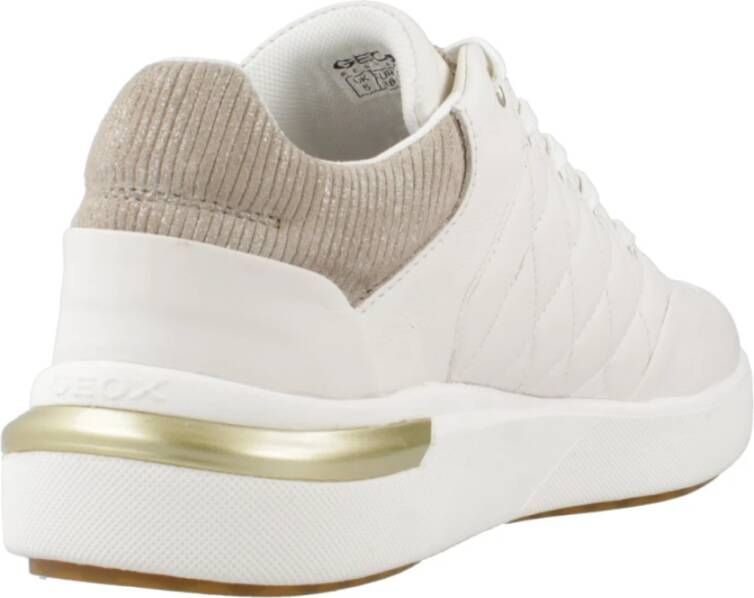 Geox Stijlvolle Sneakers voor Vrouwen White Dames