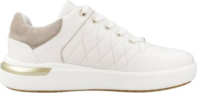 Geox Stijlvolle Sneakers voor Vrouwen White Dames