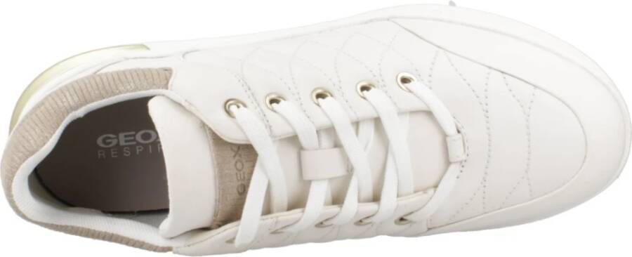 Geox Stijlvolle Sneakers voor Vrouwen White Dames