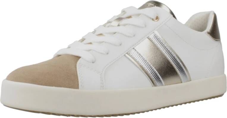 Geox Stijlvolle Sneakers voor Vrouwen White Dames