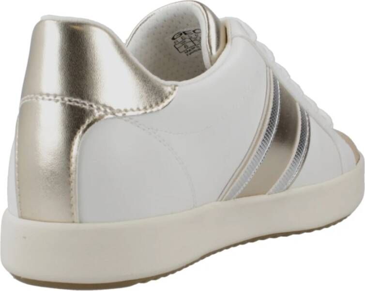 Geox Stijlvolle Sneakers voor Vrouwen White Dames