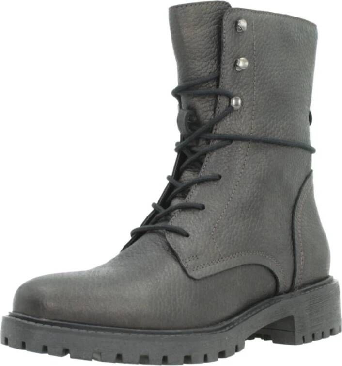 Geox Stijlvolle Veterschoenen voor Dames Gray Dames