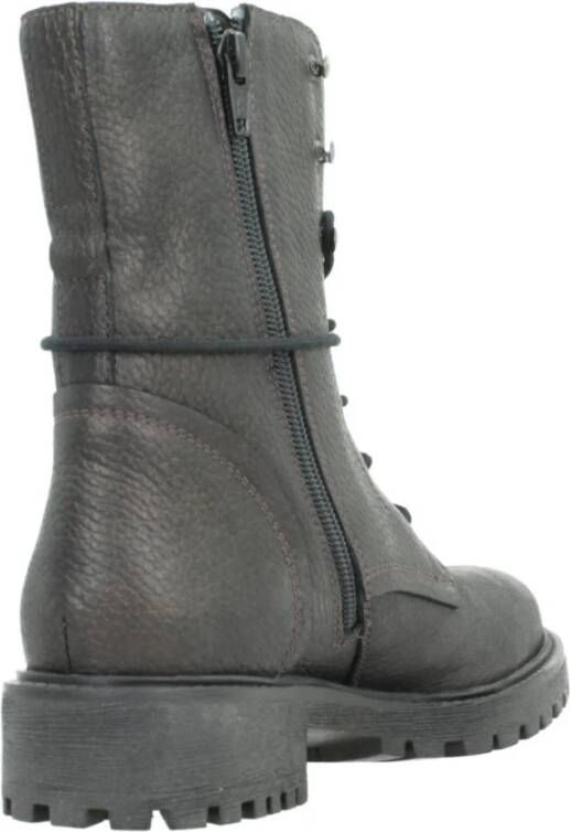 Geox Stijlvolle Veterschoenen voor Dames Gray Dames